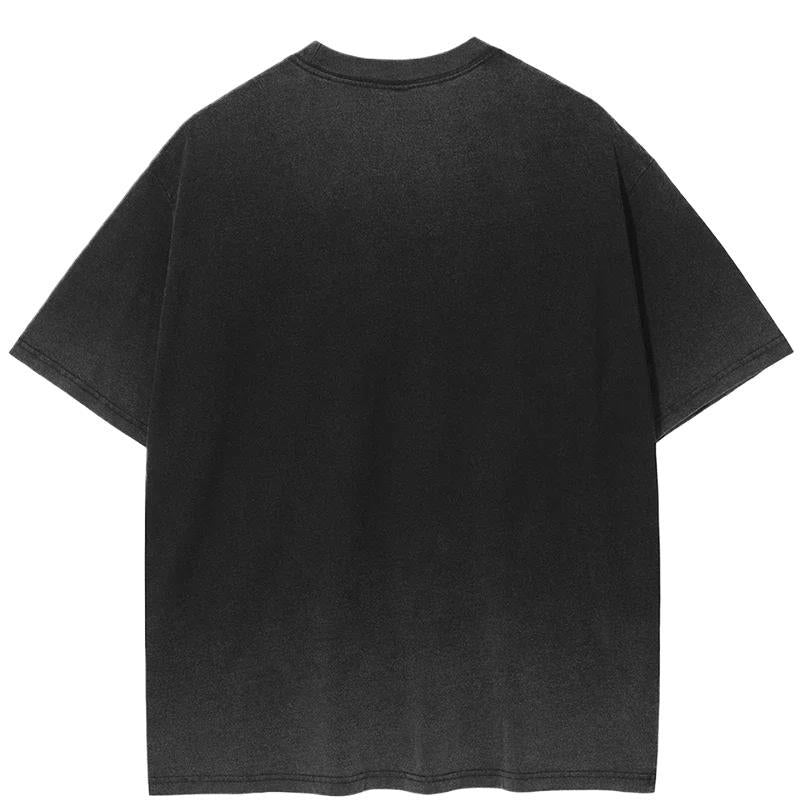 Washed Black Graphic Tee